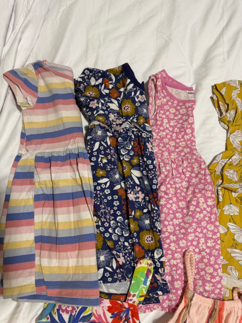 Mixed Girls' 4T Dress LOT Bundle - Bright Multicolor - Picture 8 of 12